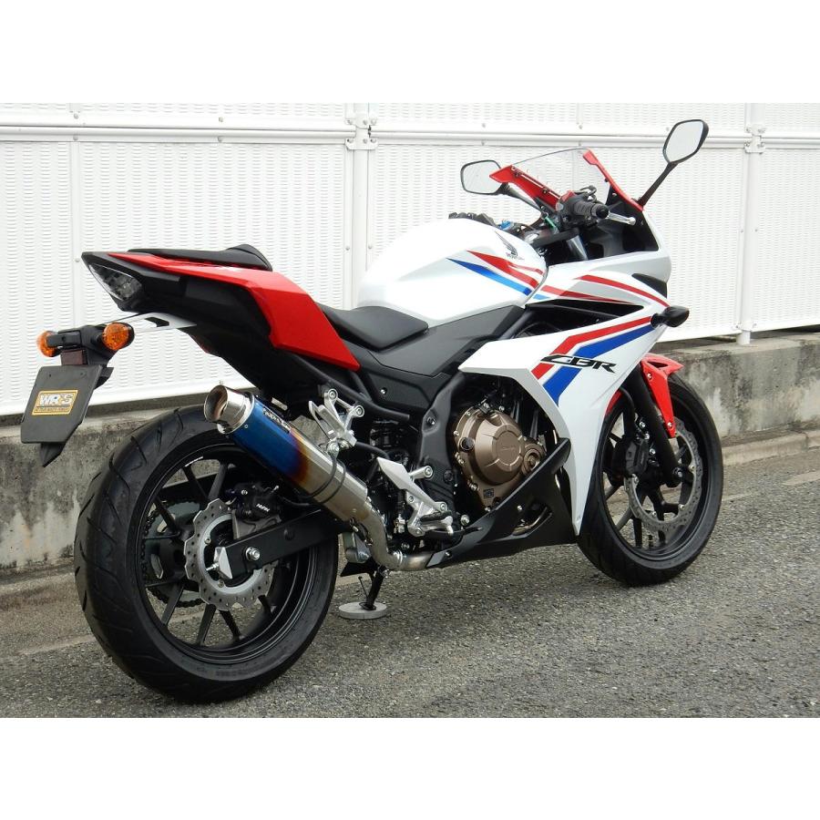 WR'S（ダブルアールズ） バイク マフラー 2016-2018 CBR400R (2BL-NC47