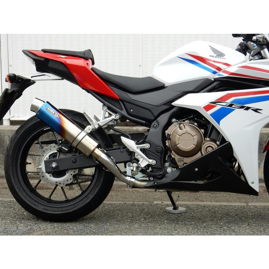 WR'S（ダブルアールズ） バイク マフラー 2016-2018 CBR400R (2BL-NC47