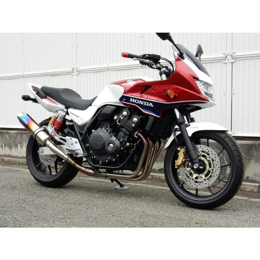 WR'S（ダブルアールズ） バイク マフラー 2008-2017 CB400SF/SB (EBL