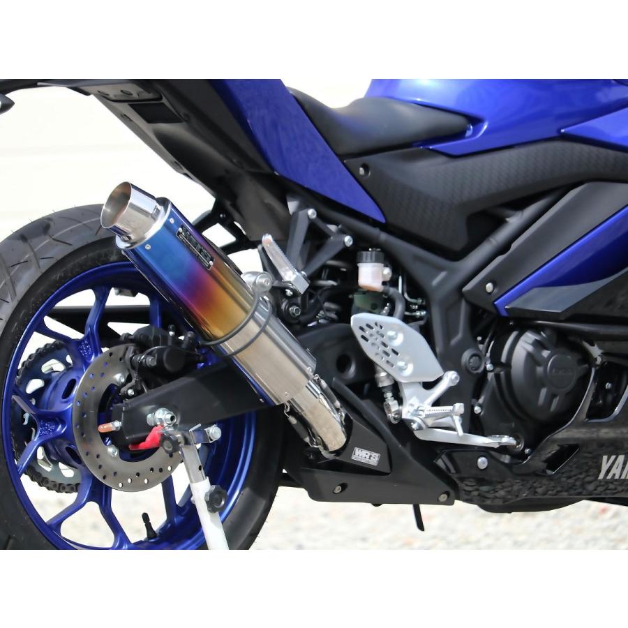 WR'S（ダブルアールズ） バイク マフラー 2015-2021 YZF-R25 (JBK