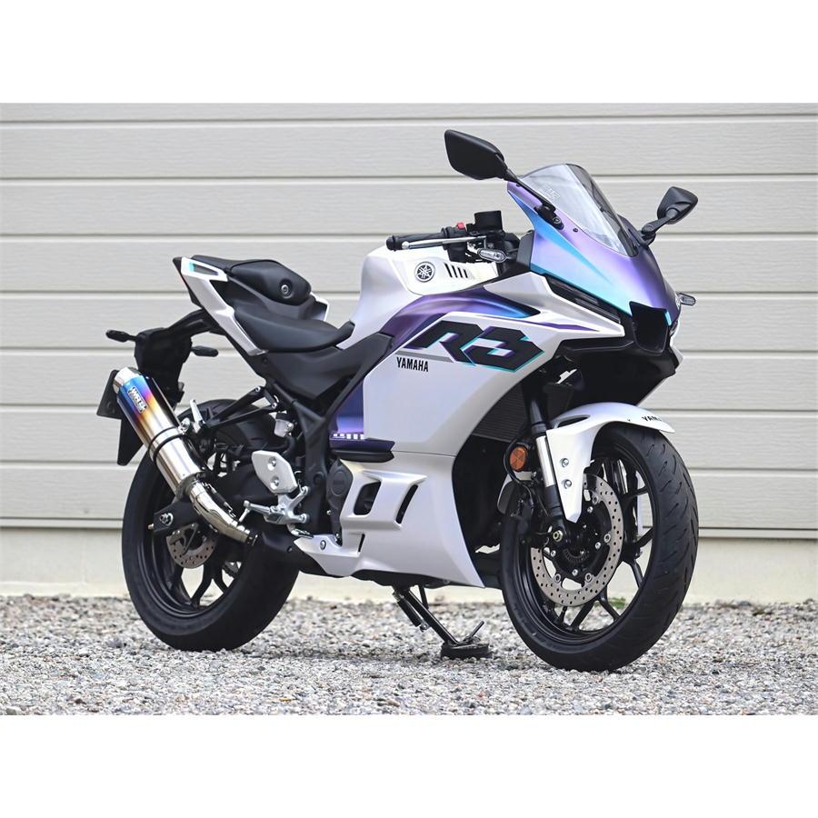 WR'S（ダブルアールズ） バイク マフラー YZF-R25/MT-25 2025〜 8BK