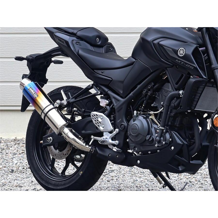 WR'S（ダブルアールズ） バイク マフラー YZF-R25/MT-25 2025〜 8BK
