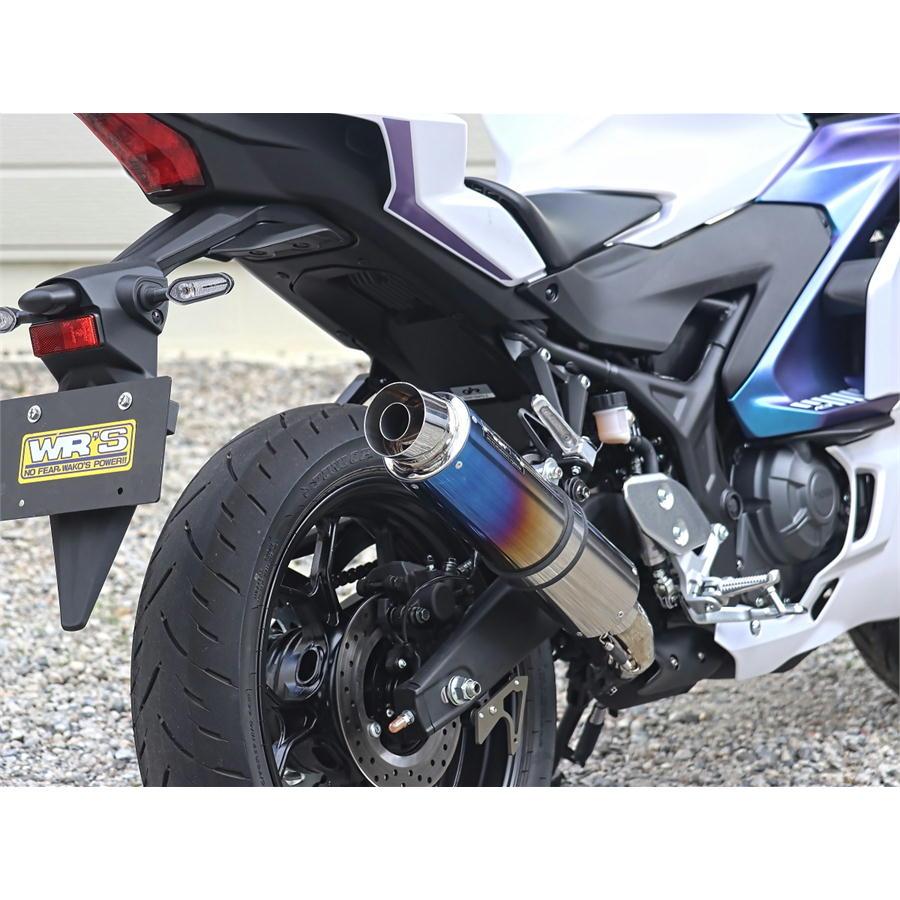 WR'S（ダブルアールズ） バイク マフラー 2025-YZF-R3/MT-03 (8BL