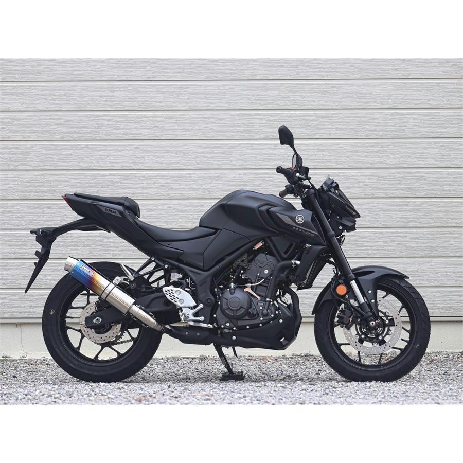 WR'S（ダブルアールズ） バイク マフラー 2025-YZF-R3/MT-03 (8BL
