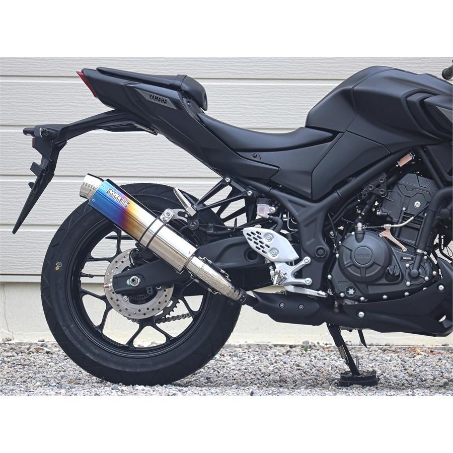 WR'S（ダブルアールズ） バイク マフラー 2025-YZF-R3/MT-03 (8BL