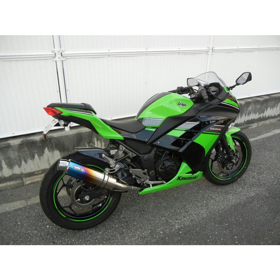 WR'S（ダブルアールズ） バイク マフラー 2013 -2017Ninja250/ABS (JBK