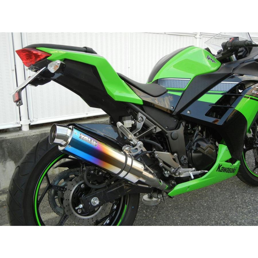 WR'S（ダブルアールズ） バイク マフラー 2013 -2017Ninja250/ABS (JBK