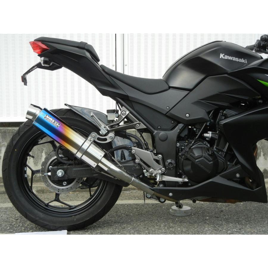 WR'S（ダブルアールズ） バイク マフラー 2013 -2017Ninja250/ABS (JBK