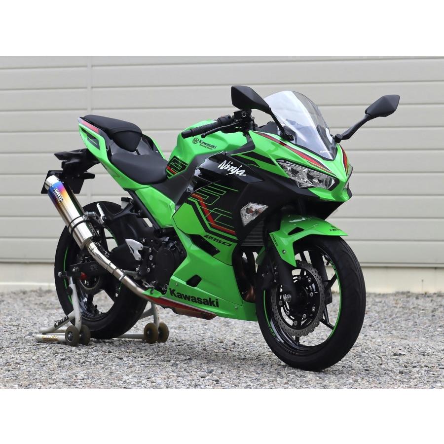 WR'S（ダブルアールズ） バイク マフラー 2018- Ninja250 (2BK-EX250P