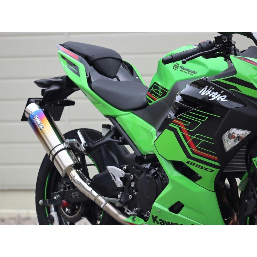 WR'S（ダブルアールズ） バイク マフラー 2018- Ninja250 (2BK-EX250P
