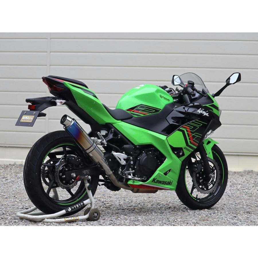 WR'S（ダブルアールズ） バイク マフラー 2018- Ninja250 (2BK-EX250P