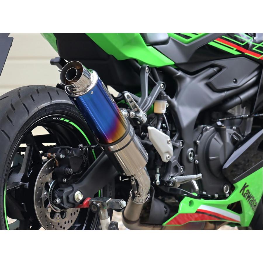 WR'S ダブルアールズ ラウンド 焼き色チタンサイレンサー スリップオン