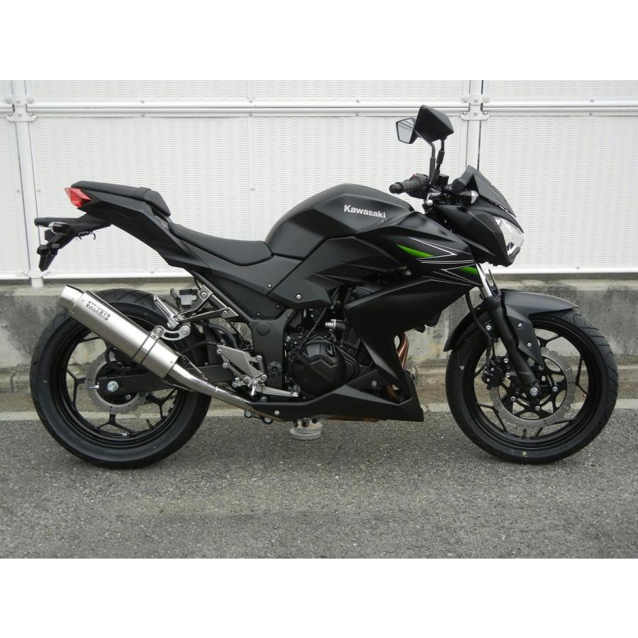 WR'S（ダブルアールズ） バイク マフラー 2013 -2017Ninja250/ABS (JBK