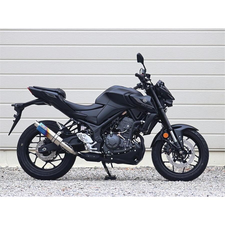 WR'S（ダブルアールズ） バイク マフラー 2025- YZF-R25/MT-25 (8BK