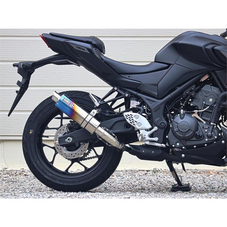 WR'S（ダブルアールズ） バイク マフラー 2025- YZF-R25/MT-25 (8BK