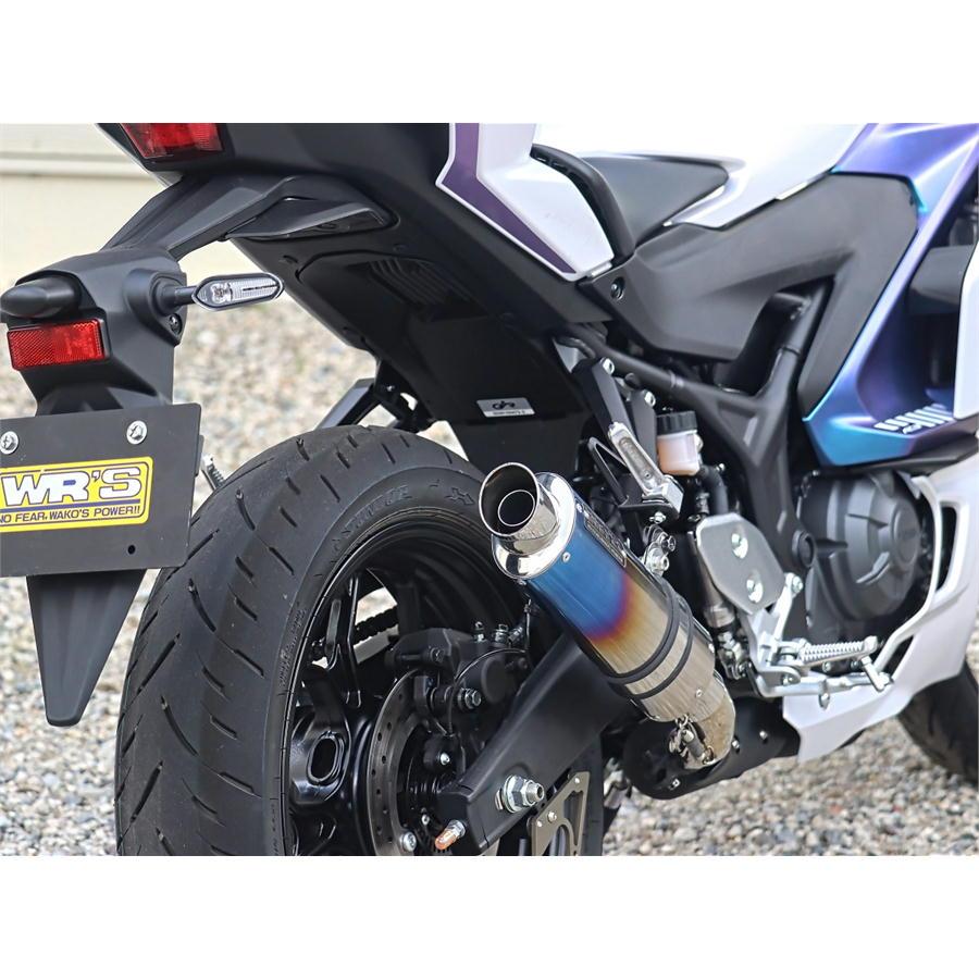 WR'S（ダブルアールズ） バイク マフラー 2025-YZF-R3/MT-03 (8BL