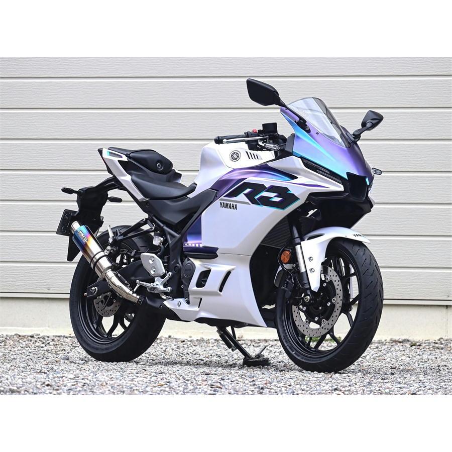 WR'S（ダブルアールズ） バイク マフラー 2025-YZF-R3/MT-03 (8BL