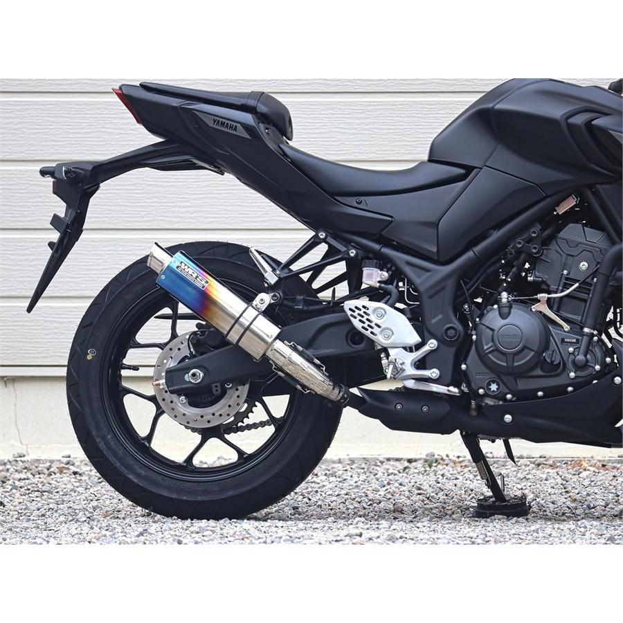 WR'S（ダブルアールズ） バイク マフラー 2025-YZF-R3/MT-03 (8BL