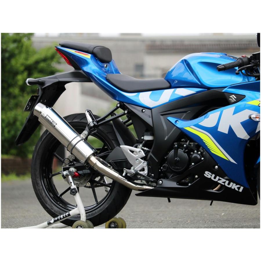 GSX-R125.150 gsx-s125.150 WR'S ステンレスマフラー WR'S（ダブルアールズ） バイク マフラー 2018-2021 GSX-R125 (2BJ