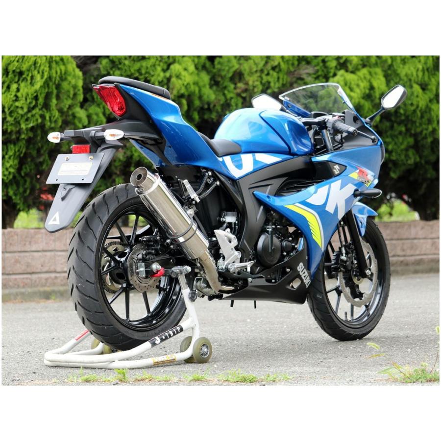 GSX-R125.150 gsx-s125.150 WR'S ステンレスマフラー WR'S（ダブルアールズ） バイク マフラー 2018-2021 GSX-R125 (2BJ
