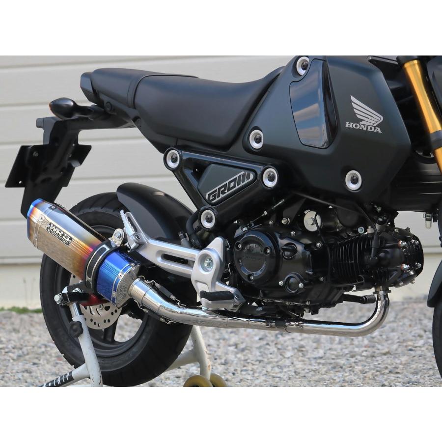 【美品】グロム　JC92 フルエキ　マフラー　WR’s ダブルアールズ ホンダ グロム WR'S(ダブルアールズ) フルエキゾーストマフラー