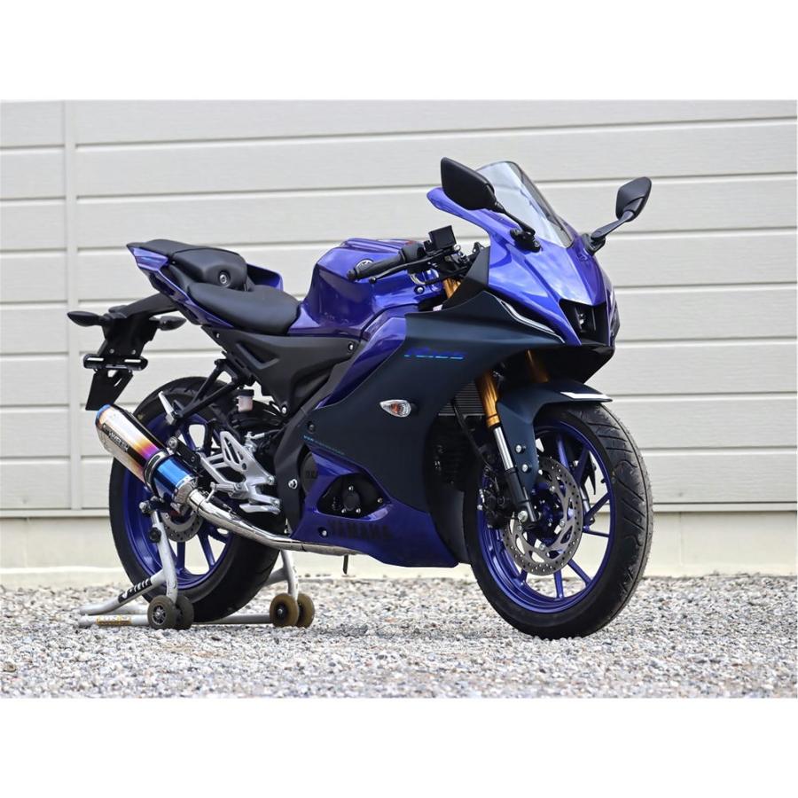 WR'S（ダブルアールズ） バイク マフラー YZF-R125・MT-125 (8BJ-RE45J