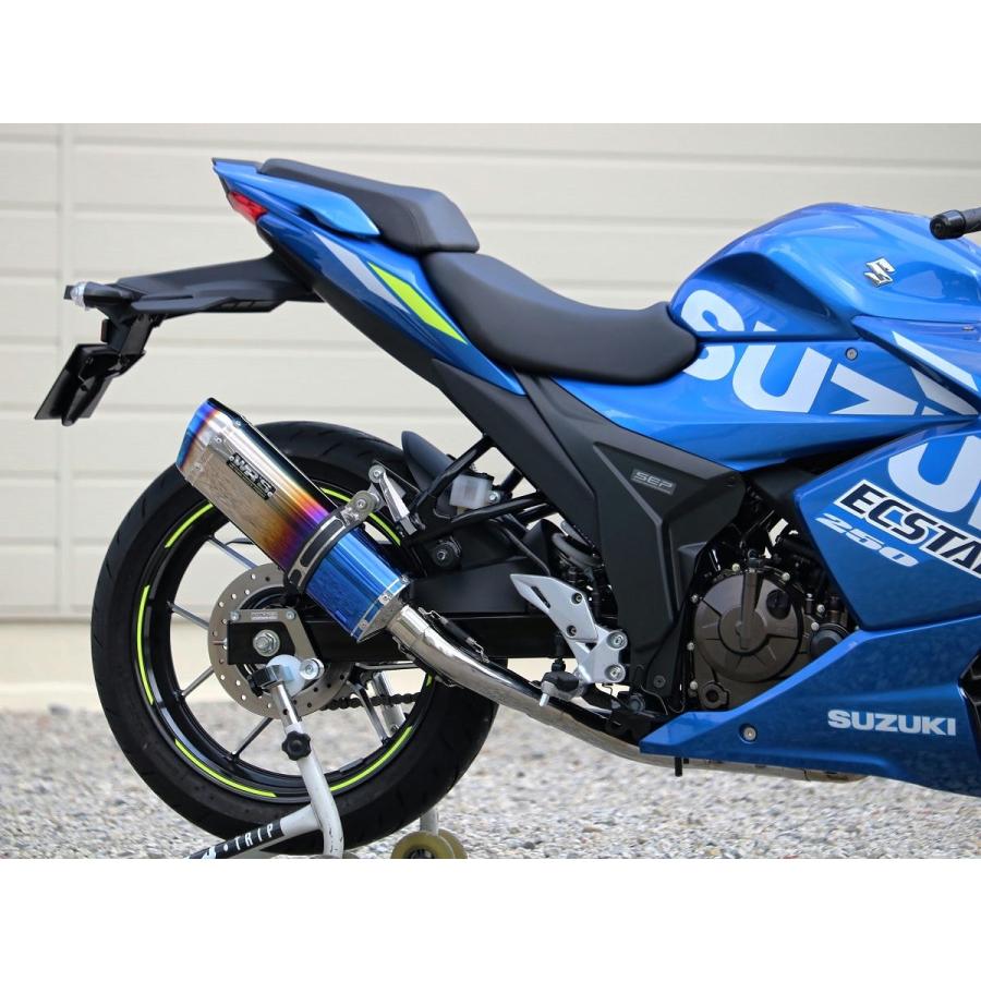 ジクサー250 SF250 WR'S SS-OVAL フルエキゾースト