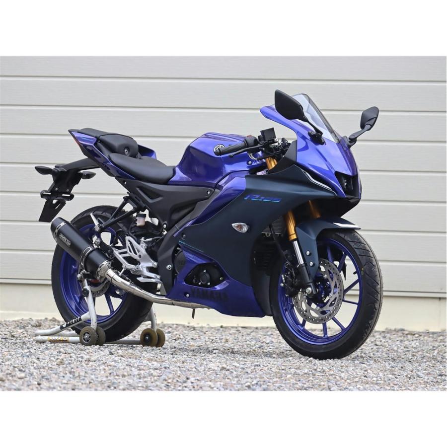 WR'S（ダブルアールズ） バイク マフラー YZF-R125・MT-125 (8BJ-RE45J
