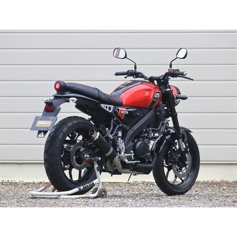 けら。 WR'S ダブルアールズ ショートオーバル F-BLACK ステンレス