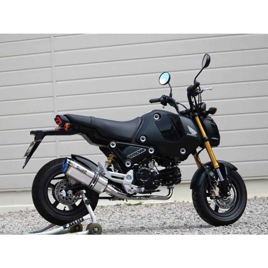 WRS JMCAフルエキゾースト チタンオーバル ST-OVALマフラー r25 WR'S ダブルアールズ SS-OVAL F-BLACKチタンタイプ フル