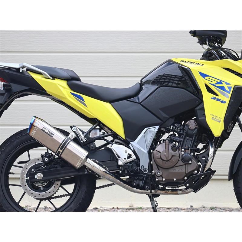 WR'S（ダブルアールズ） バイク マフラー 2023- Vストローム250SX (8BK