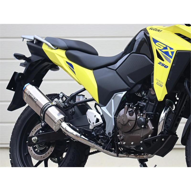 WR'S（ダブルアールズ） バイク マフラー 2023- Vストローム250SX (8BK