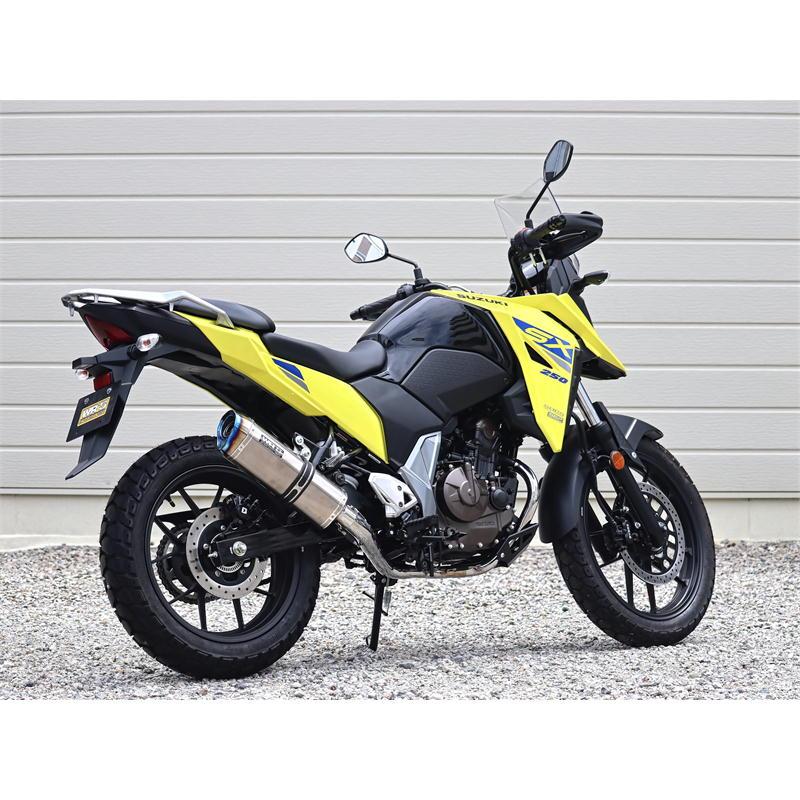 WR'S（ダブルアールズ） バイク マフラー 2023- Vストローム250SX (8BK