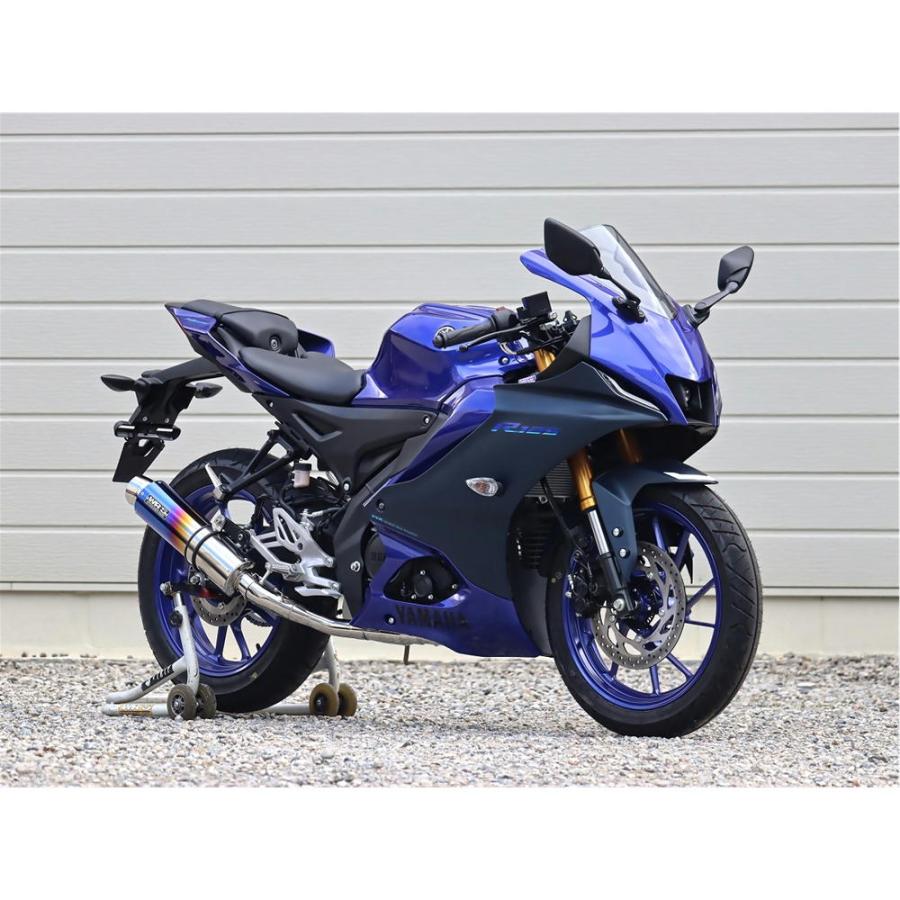 YZF-R125 WR'S フルエキ マフラー WR'S（ダブルアールズ） バイク マフラー YZF-R125・MT-125 (8BJ-RE45J