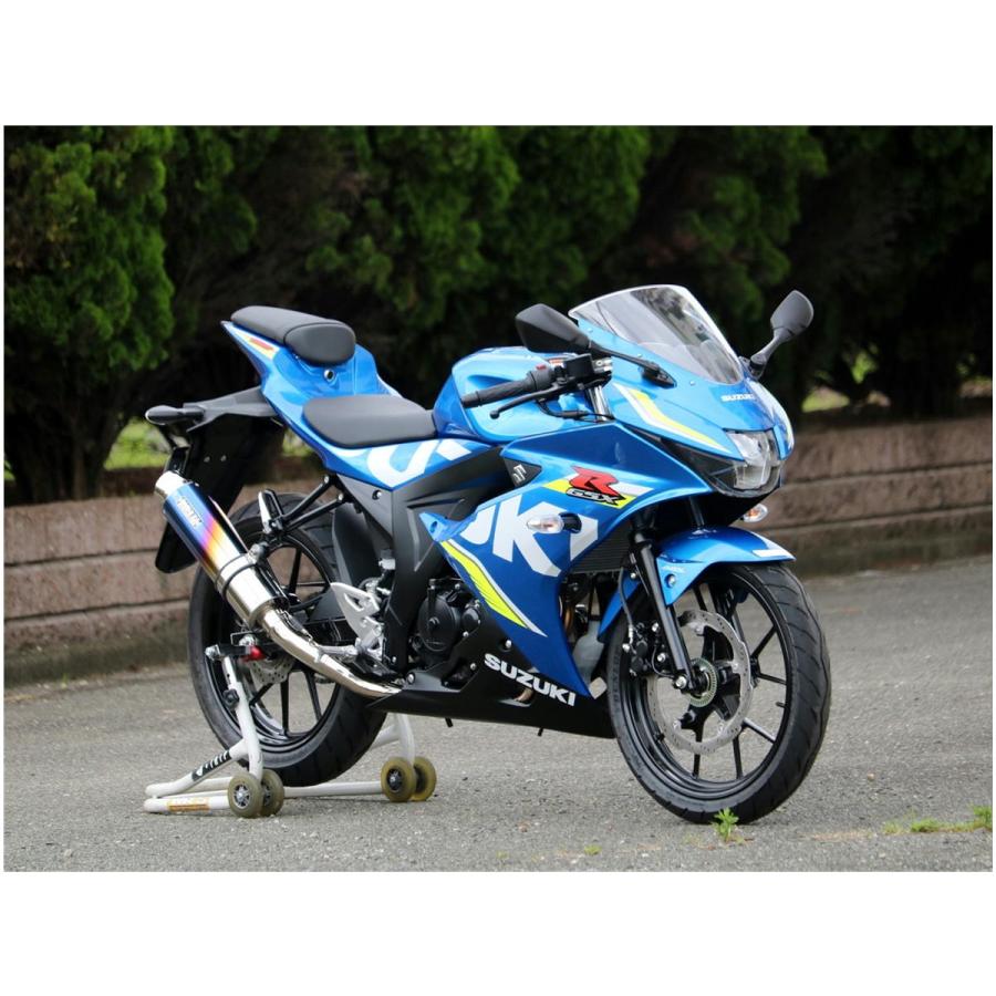 GSX R125 150 WR’s ダブルアールズ JMCA マフラー ダブルアールズ｜WR`S フルEX ラウンドカーボンサイレンサー GSX