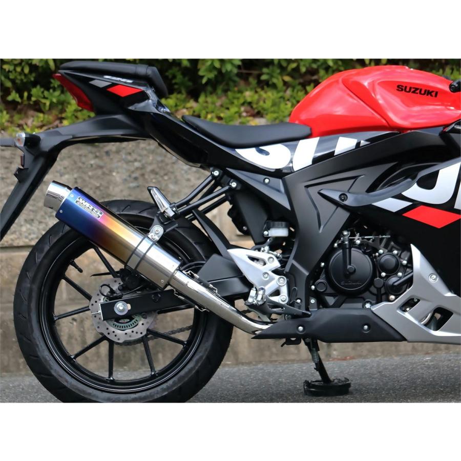 WR'S（ダブルアールズ） バイク マフラー 2022- GSX-R125/GSX-S125