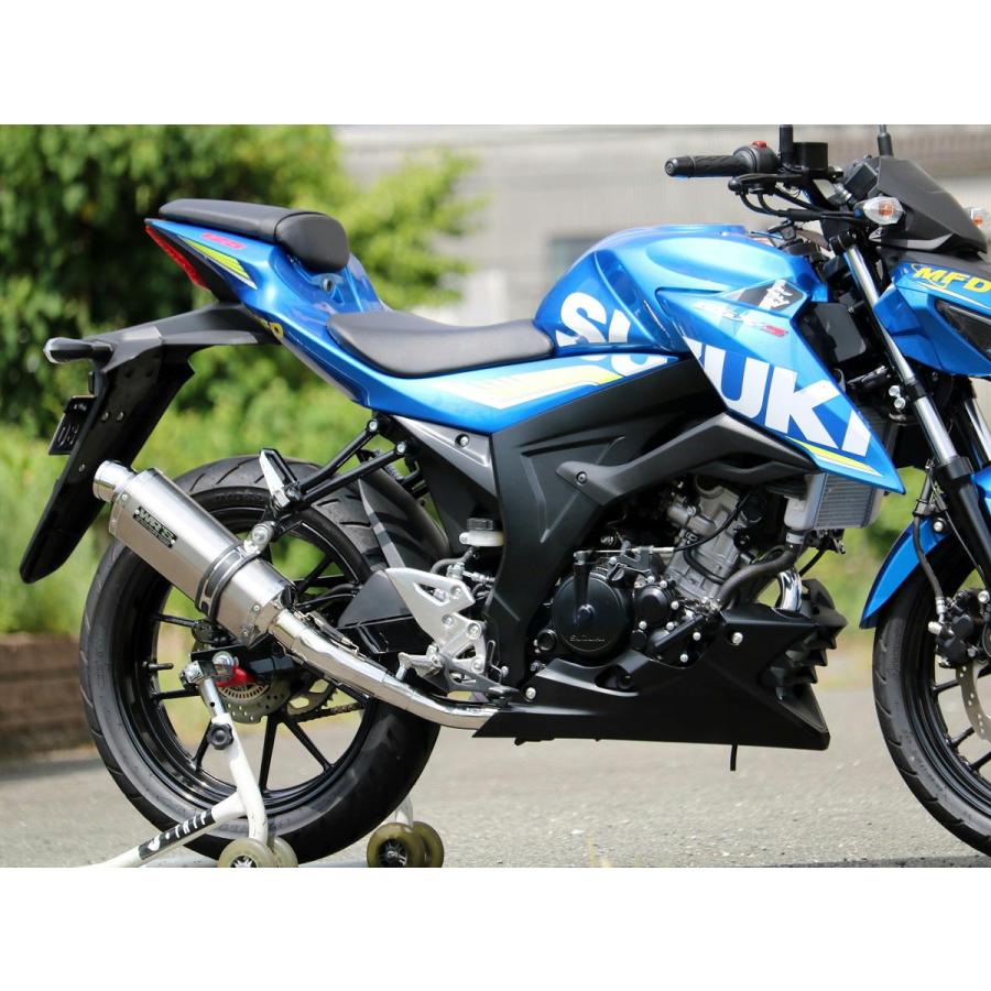 WR'S（ダブルアールズ） バイク マフラー 2018-2021 GSX-S125 (2BJ