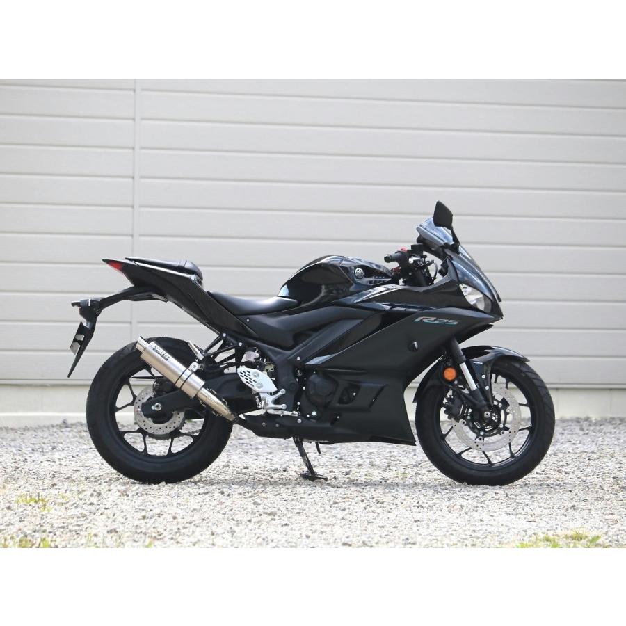 YZF-R25 WR'S 異型 チタン オーバル スリップオン マフラー R3 YZF-R25 WR'S 異型 チタン オーバル スリップオン マフラー R3