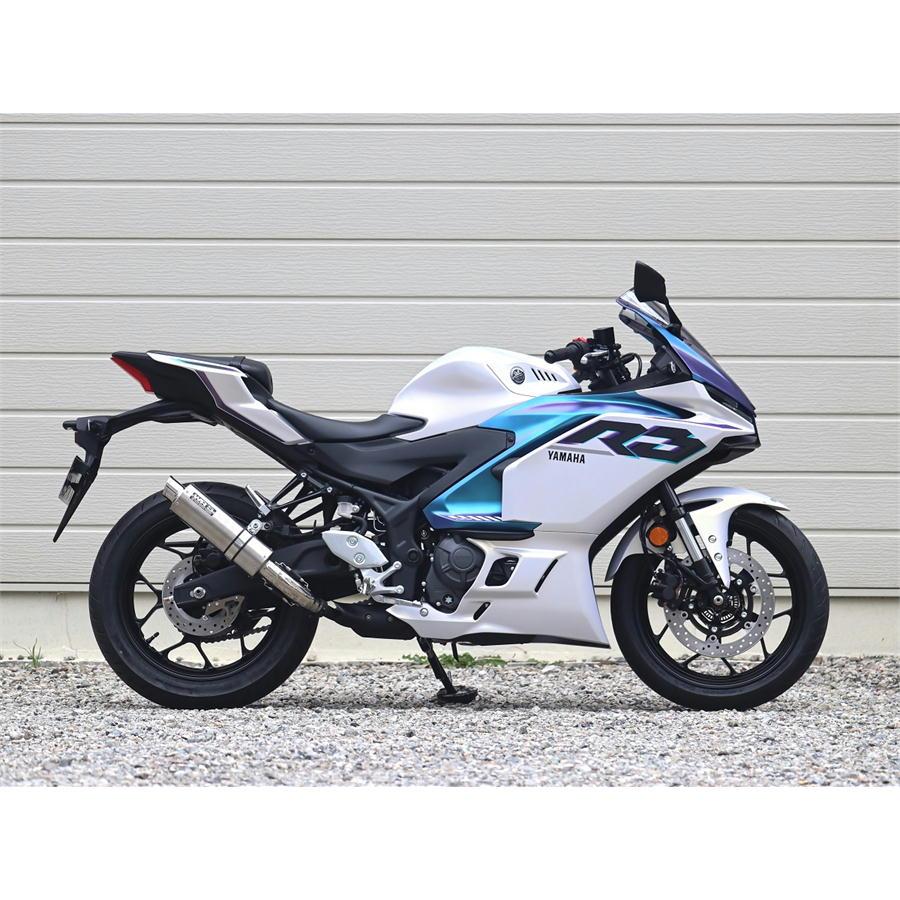 WR'S（ダブルアールズ） バイク マフラー 2025- YZF-R25/MT-25 (8BK