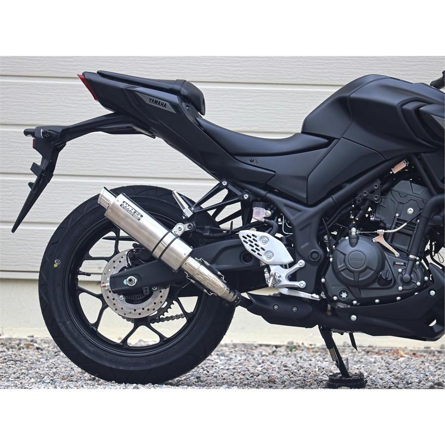 WR'S（ダブルアールズ） バイク マフラー 2025- YZF-R25/MT-25 (8BK