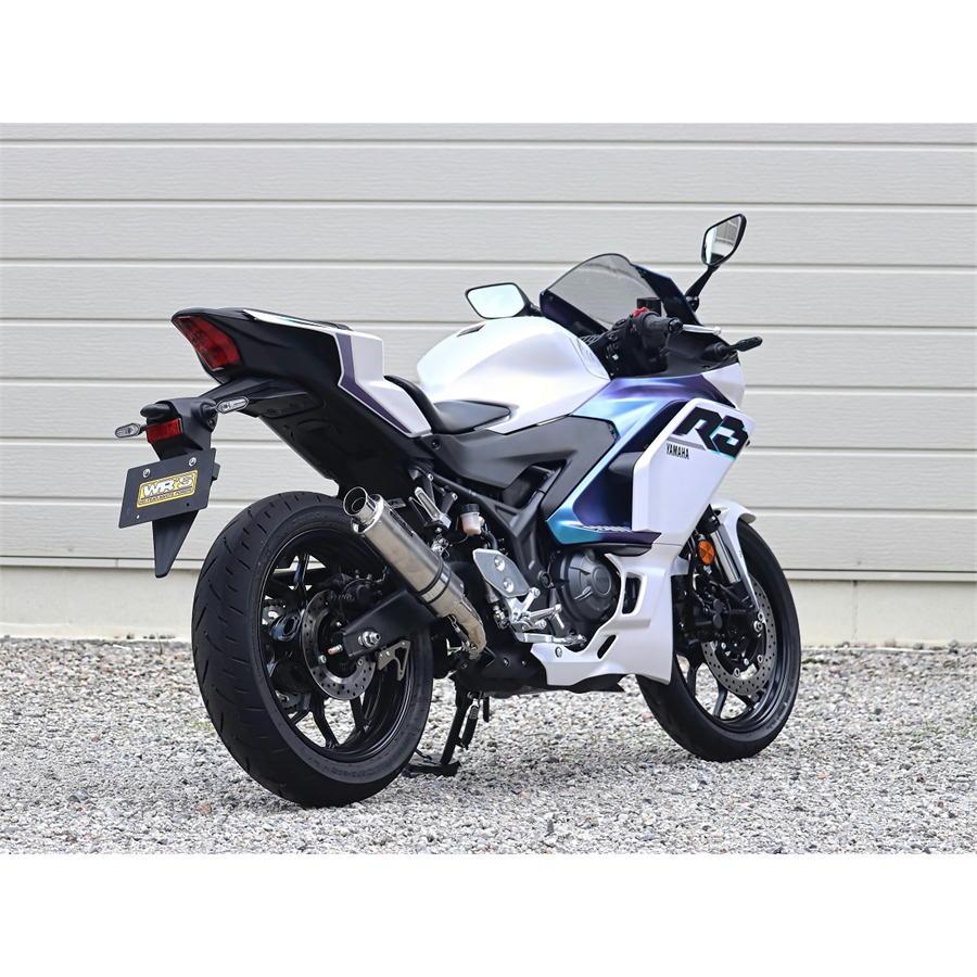 WR'S（ダブルアールズ） バイク マフラー 2025-YZF-R3/MT-03 (8BL