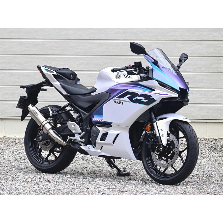 WR'S（ダブルアールズ） バイク マフラー 2025-YZF-R3/MT-03 (8BL