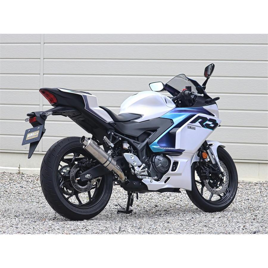 WR'S（ダブルアールズ） バイク マフラー 2025-YZF-R3/MT-03 (8BL