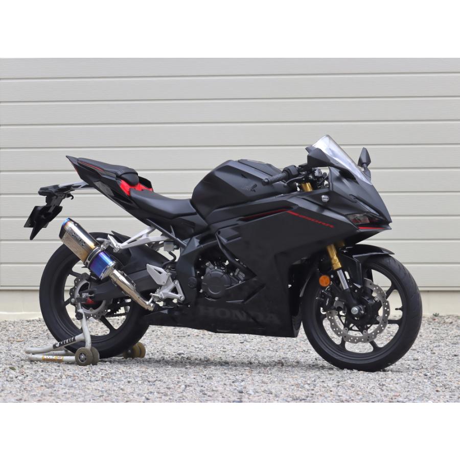 ダブルアールズ WR'S バイク マフラー 2023- CBR250RR (8BK-MC51) SS-OVAL 焼き色タイプ スリップオン JMCA認証_1
