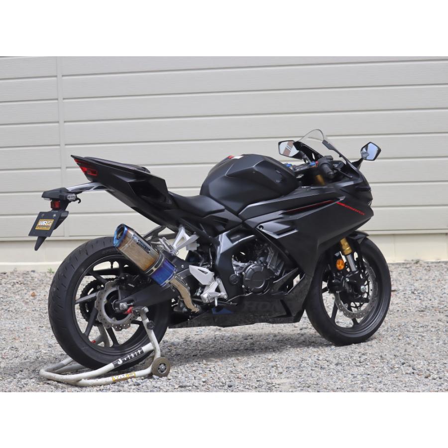 ダブルアールズ WR'S バイク マフラー 2023- CBR250RR (8BK-MC51) SS-OVAL 焼き色タイプ スリップオン JMCA認証_6