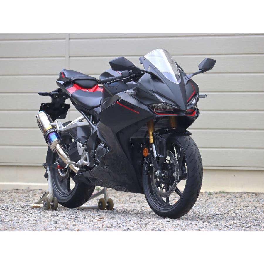 ダブルアールズ WR'S バイク マフラー 2023- CBR250RR (8BK-MC51) SS-OVAL 焼き色タイプ スリップオン JMCA認証_7