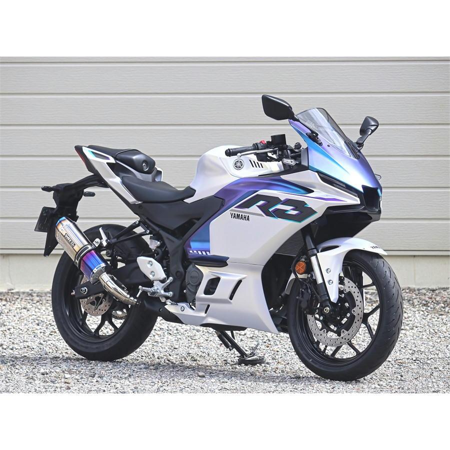 WR'S（ダブルアールズ） バイク マフラー 2025- YZF-R25/MT-25 (8BK