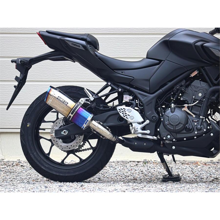 WR'S（ダブルアールズ） バイク マフラー 2025- YZF-R25/MT-25 (8BK