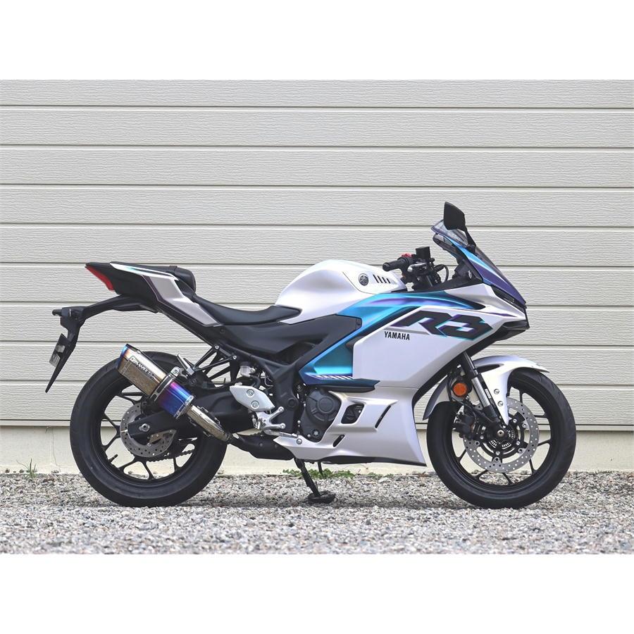 WR'S（ダブルアールズ） バイク マフラー 2025-YZF-R3/MT-03 (8BL