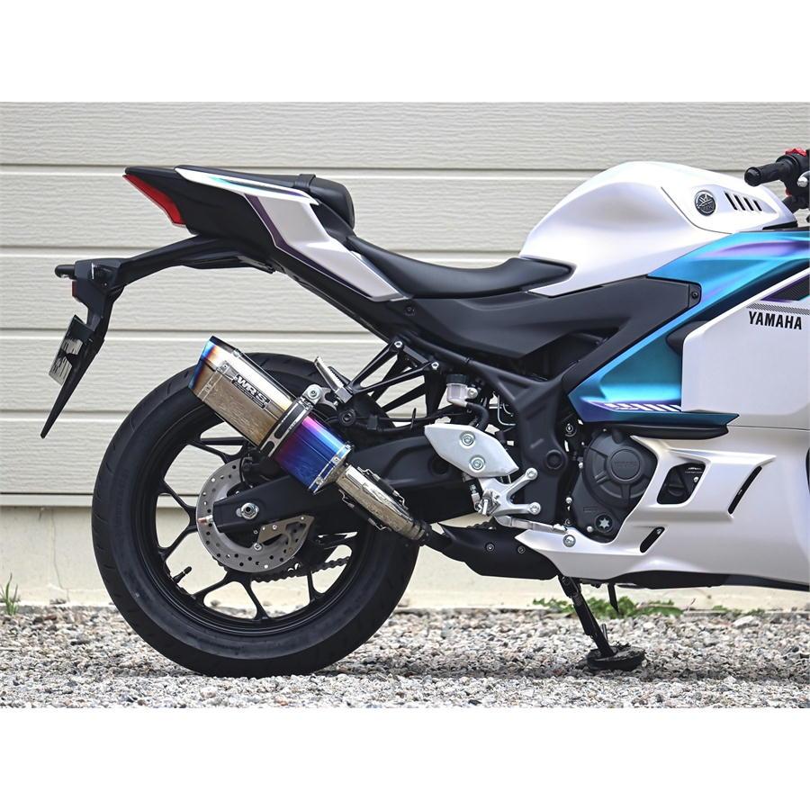 WR'S（ダブルアールズ） バイク マフラー 2025-YZF-R3/MT-03 (8BL